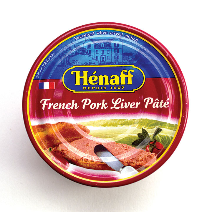 Henaff Pork Liver Pate  - 4.5oz/130g - 12/cs