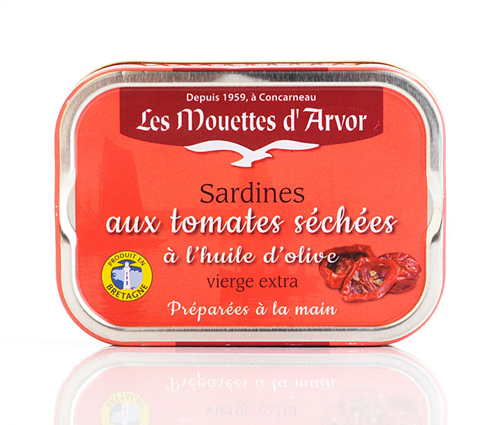 Sardines In Sun Dried Tomato Sauce - 115g/4 oz - 12/cs - GO264