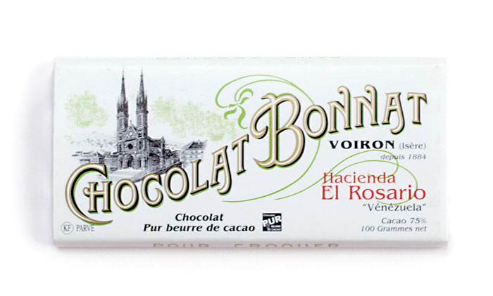 75% Cocoa Chocolate Bar Hacienda el Rosario 100g/3.5oz - BO803