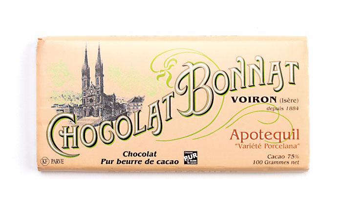 75% Cocoa Chocolate Bar Porcelana Apotequil/Peru 100g/3.5oz - BO824