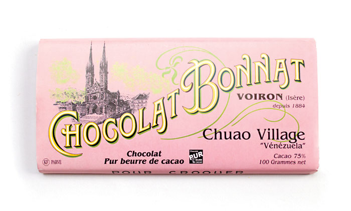 75% Cocoa Chocolate Bar Chuao Village 100g/3.5oz - BO827