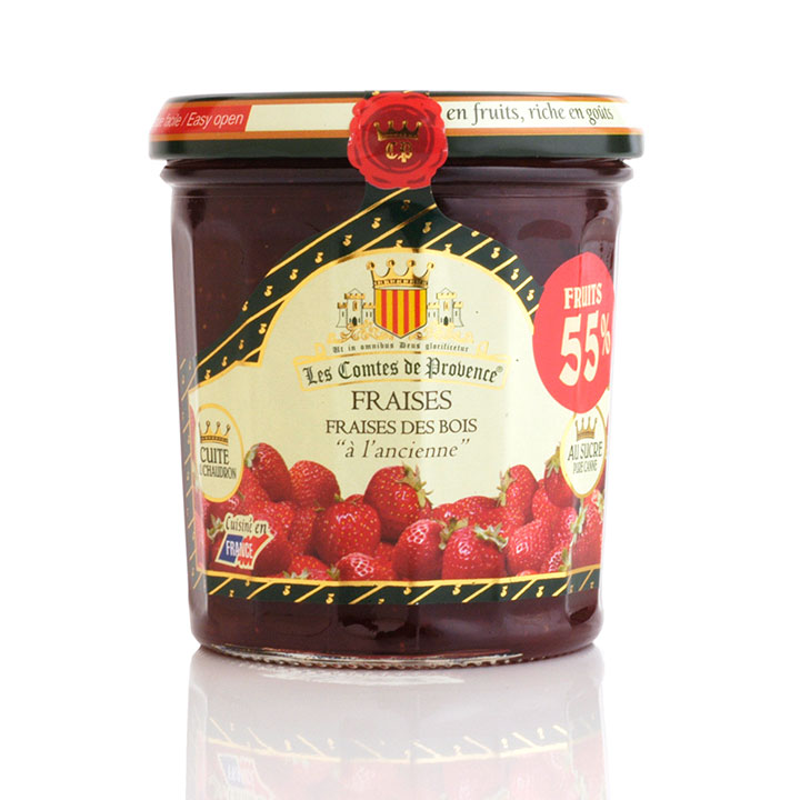 Strawberry/Wild Strawberry Preserve 370g/13oz - 6/cs - CP447