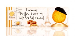 French cookies with sea salt and Caramel 150g/5.29oz - 10/cs - A9550