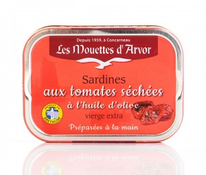 Sardines In Sun Dried Tomato Sauce - 115g/4 oz - 12/cs - GO264