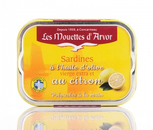Sardines In EVOO & Lemon - 115g/4 oz - 12/cs - GO265