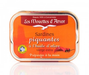 Sardines In EVOO And Chili - 115g/4 oz - 12/cs - GO266