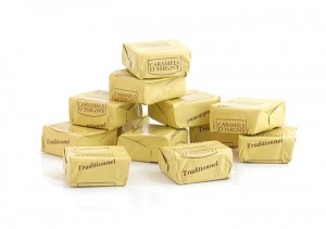 Caramels w/ Isigny Butter - 144 pcs - 2kg/4.4lbs - 1/cs