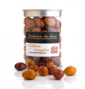 River Stones - Nougatine filled - 200g/7oz - 12/cs