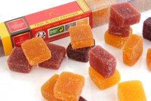 "Pates de Fruits" - Classical flavors - 210g/7.40oz - 12/cs