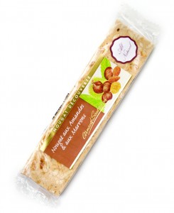 Almond & Chestnut Nougat Bar 100g/3.5oz - AS571 - 10/cs