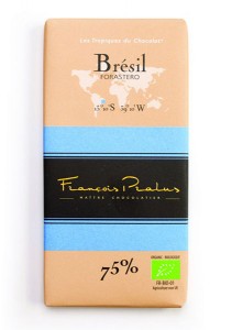 Brazil 75% Cocoa bar 100g/3.5oz - 6/cs - FE01