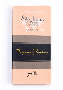 Sao Tome 75% Cocoa bar 100g/3.5oz - 6/cs - FE10