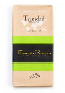 Trinidad 75% Cocoa bar 100g/3.5oz - 6/cs - FE12