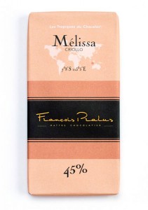 Melissa Blend Milk Chocolate 45% Cocoa bar 100g/3.5oz - 6/cs - FE17