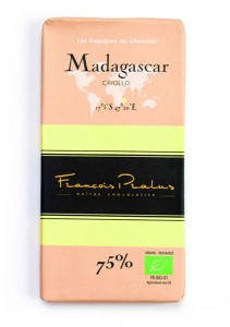 Madagascar 75% Cocoa bar 100g/3.5oz - 6/cs - FE07