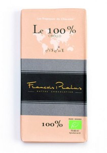 ORGANIC - Madagascar 100% Cocoa bar 100g/3.5oz - 6/cs - FE08