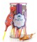 10 Fruit lollipops in a tube - 12/cs